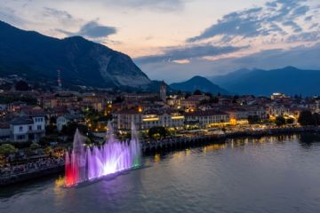 Baveno e Feriolo si illuminano: torna l&#39;incanto sul lago Maggiore