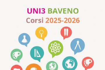 I corsi 2025/2026 di UNI3 a Baveno. Aperte le iscrizioni. Corsi da ottobre a maggio.