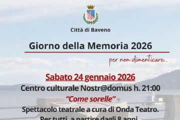 Giorno della Memoria: le iniziative a Baveno