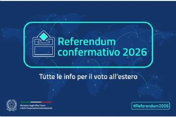 Referendum 22/23 marzo 2026 - opzione di voto per gli italiani residenti all'estero