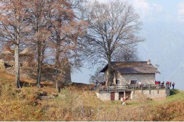 la capanna CAI Alpe Nuovo