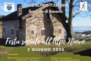 la capanna CAI Alpe Nuovo