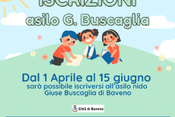 Iscrizioni asilo nido Buscaglia 2025/2026