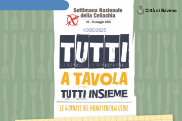 Settimana della Celiachia: un pasto con men&#249; dedicato servito in tutte le scuole dell&#39;IC Fogazzaro-Rebora
