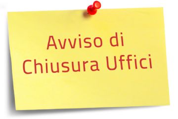 Comunicazione Chiusura Uffici Comunali
